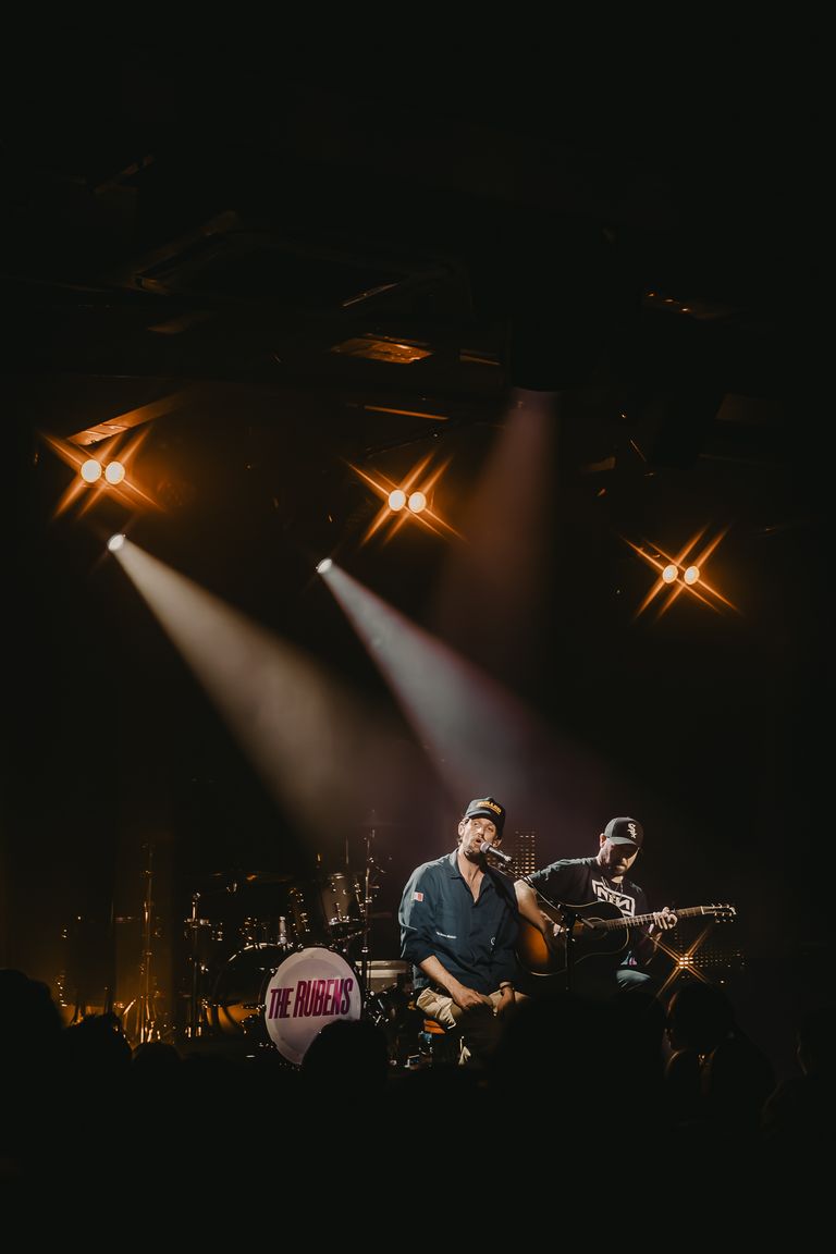 The Rubens performing live at The Gov in Adelaide